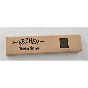 Unisex Archer Watch Straps Olive Green 20MM Brand New Nylon Compatible Swap